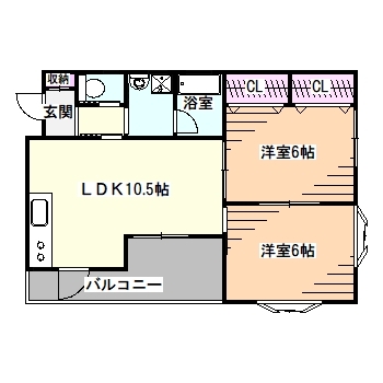 【T・Nアーバンの間取り】