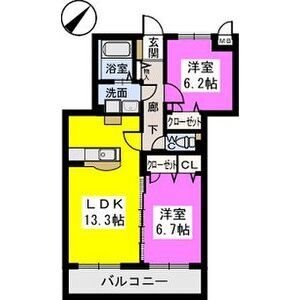 ソシアIの間取り