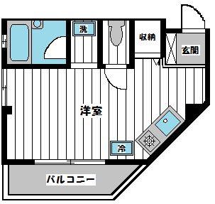 クロスリバーIの間取り