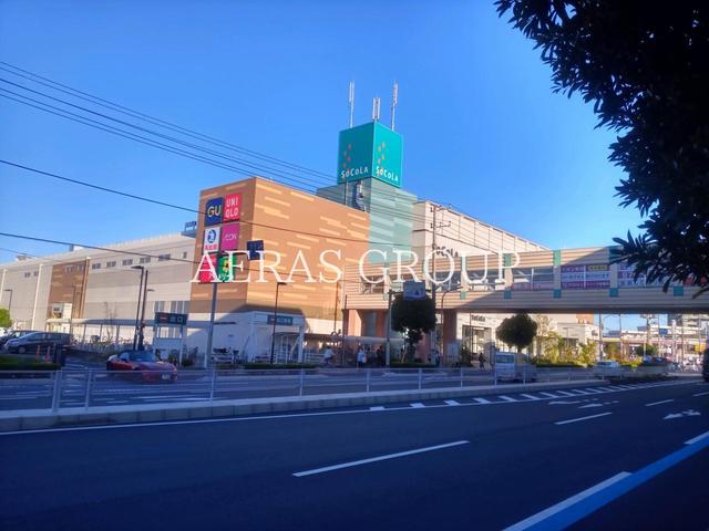 【市川市新井のマンションのショッピングセンター】