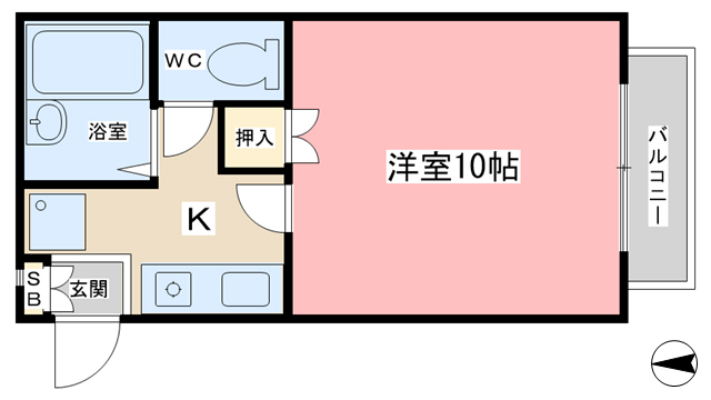 メゾンレグルスの間取り