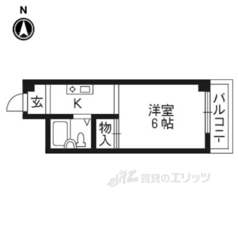 メゾンエチゴの間取り