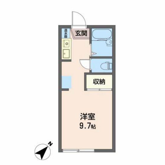 クレール朝日ヶ丘の間取り