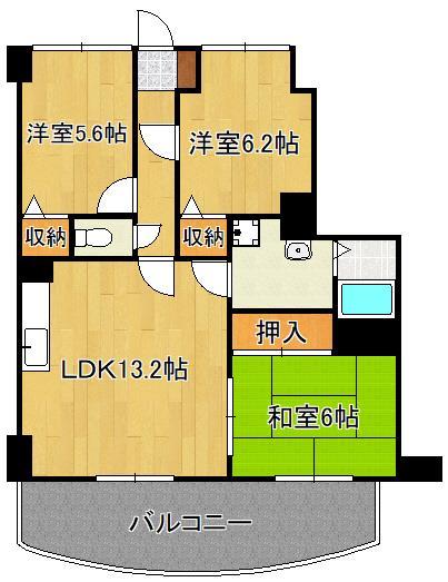 第壱上野マンションの間取り