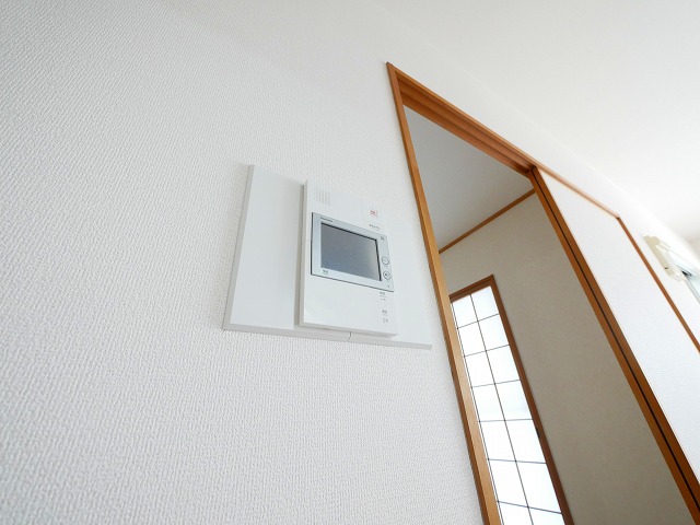 セキュリティ　モニター付きインターホンです