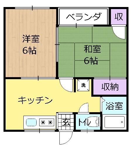 レジデンス12の間取り