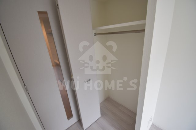 収納　たっぷりとした収納スペースです