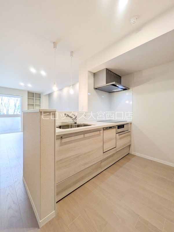 キッチン　食洗器付きシステムキッチン