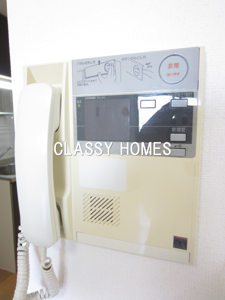 セキュリティ　1998年竣工　メゾン・ド・ヴィレ品川：セキュリティ