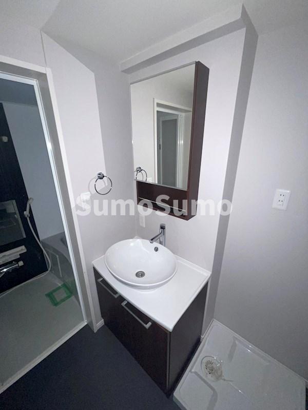 洗面設備　洗面所です