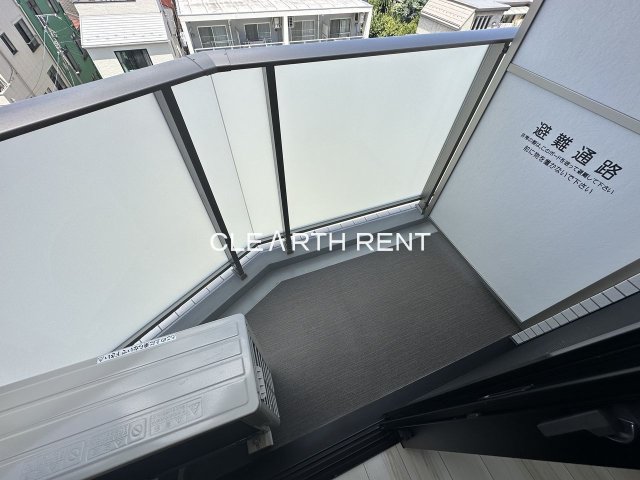 バルコニー　同タイプ別住戸写真となります。現況と異なる場合がございます。