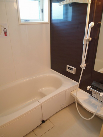 バス・シャワールーム　一坪風呂です。