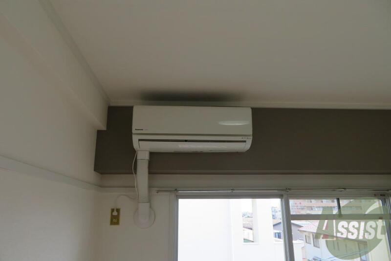 その他設備　こちらはエアコン。夏には欠かせないですよね。