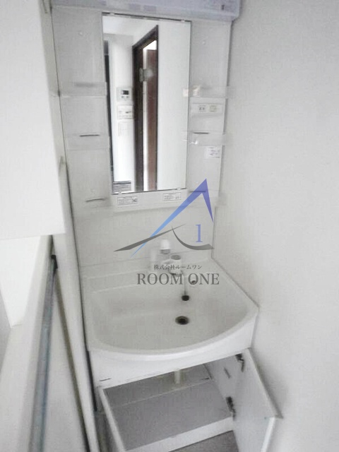 洗面設備　洗面台です。