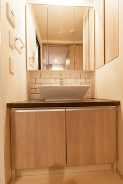 洗面設備　※写真は同タイプ住戸です。