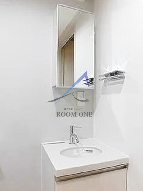 洗面設備　洗面台です。