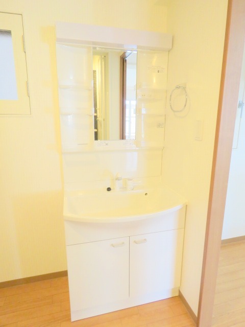 洗面設備　シャワードレッサー付きです！