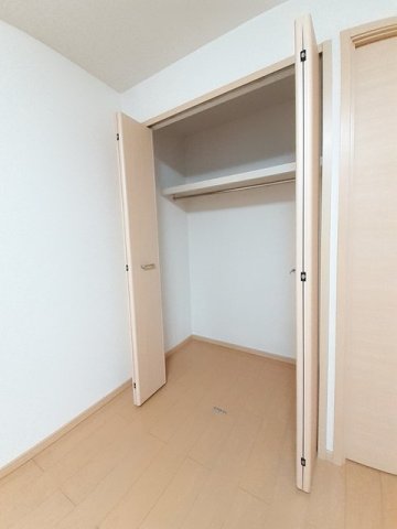 収納　たっぷりとした収納スペースです