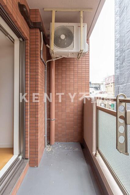 バルコニー　落ち着いた時間を過ごせるバルコニーです