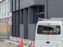 エントランス　建築中