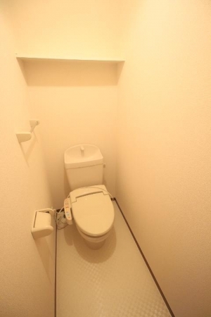 トイレ　トイレもきれいです