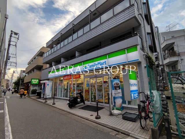 コンビニ　ファミリーマート祐天寺駅前店（コンビニ）まで448m