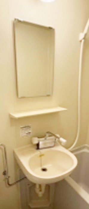 洗面設備　※同タイプの別のお部屋です。