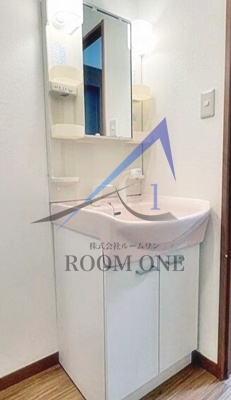 洗面設備　洗面台です。