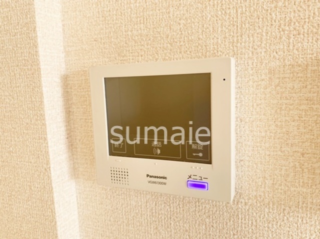 セキュリティ　モニター付きインターホン！
