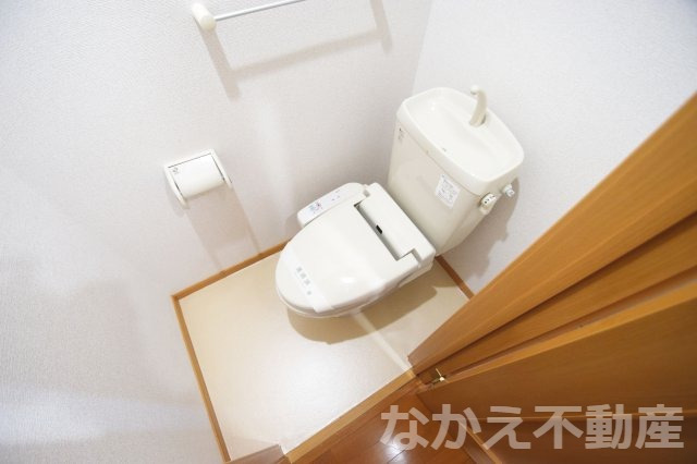 トイレ　ゆったりとした空間のトイレです