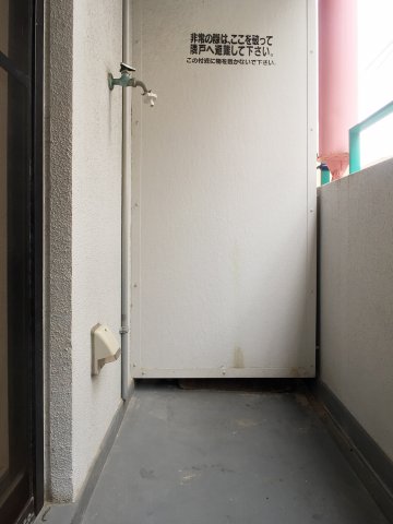 その他設備　洗濯機置場。