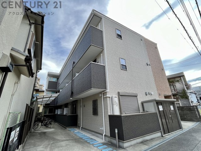 建物外観　オートロック付きで安心のセキュリティ♪