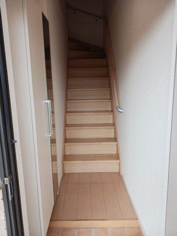 玄関　落ち着いた玄関です