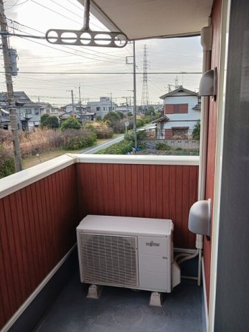 バルコニー　広々としたバルコニーです