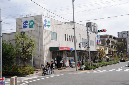スーパー　コープこうべ浜芦屋店（スーパー）まで865m