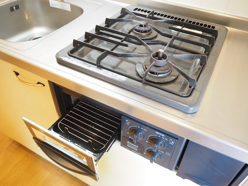 キッチン　ガスコンロ