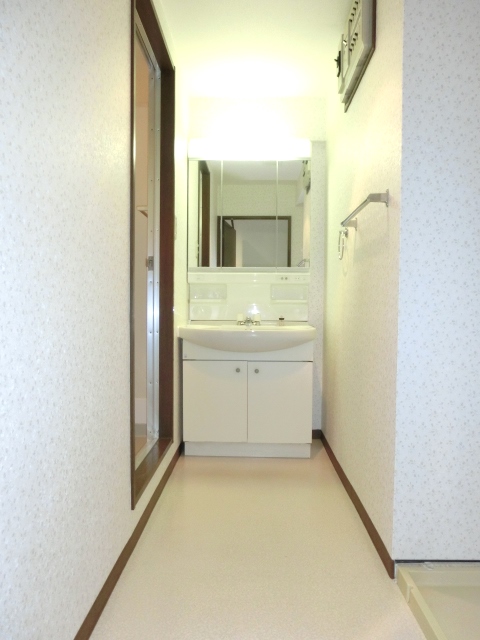 洗面設備　【参考写真】シャワー付洗面化粧台