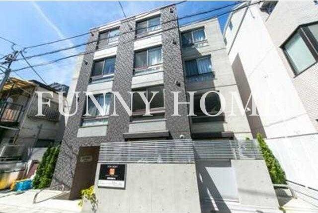 建物外観　山手線恵比寿駅から徒歩13分の賃貸マンション♪