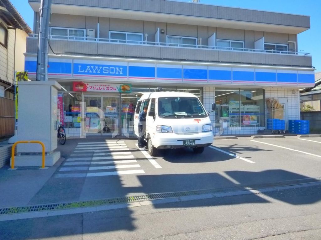 コンビニ　ローソン西瑞江三丁目店（コンビニ）まで400m