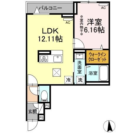 プリマ本厚木の間取り写真