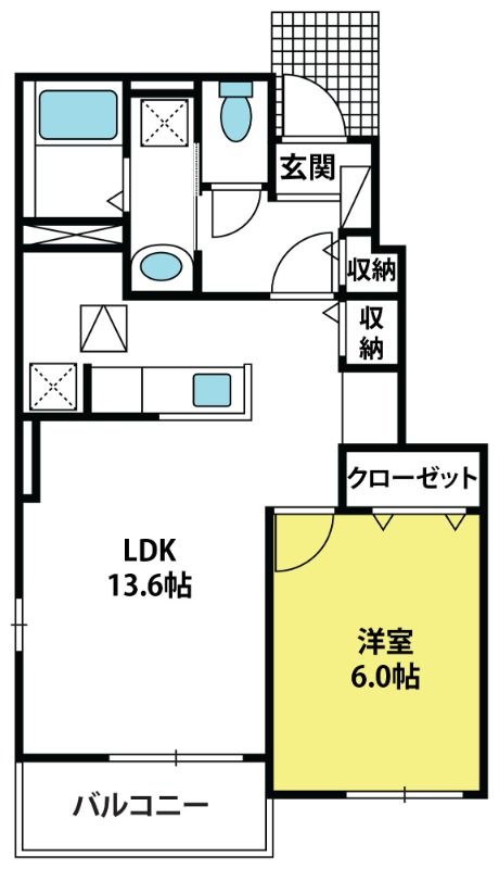 リバーサイド弐番館の間取り写真