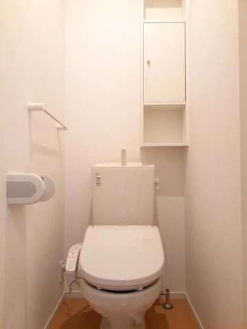 トイレ　ゆったりとした空間のトイレです