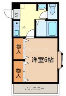 コーラル信栄の間取り写真