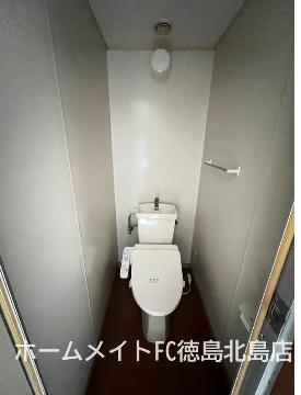 ＪＲ牟岐線 阿波富田駅 徒歩25分 3階建 築30年のトイレ写真