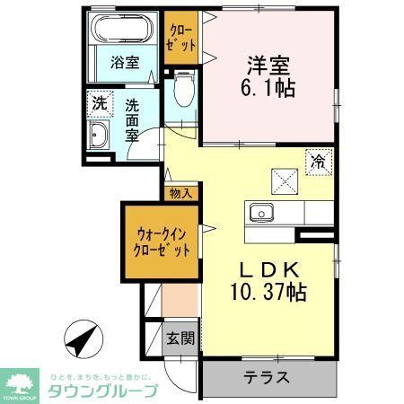ヴァンベール湘南IIの間取り写真