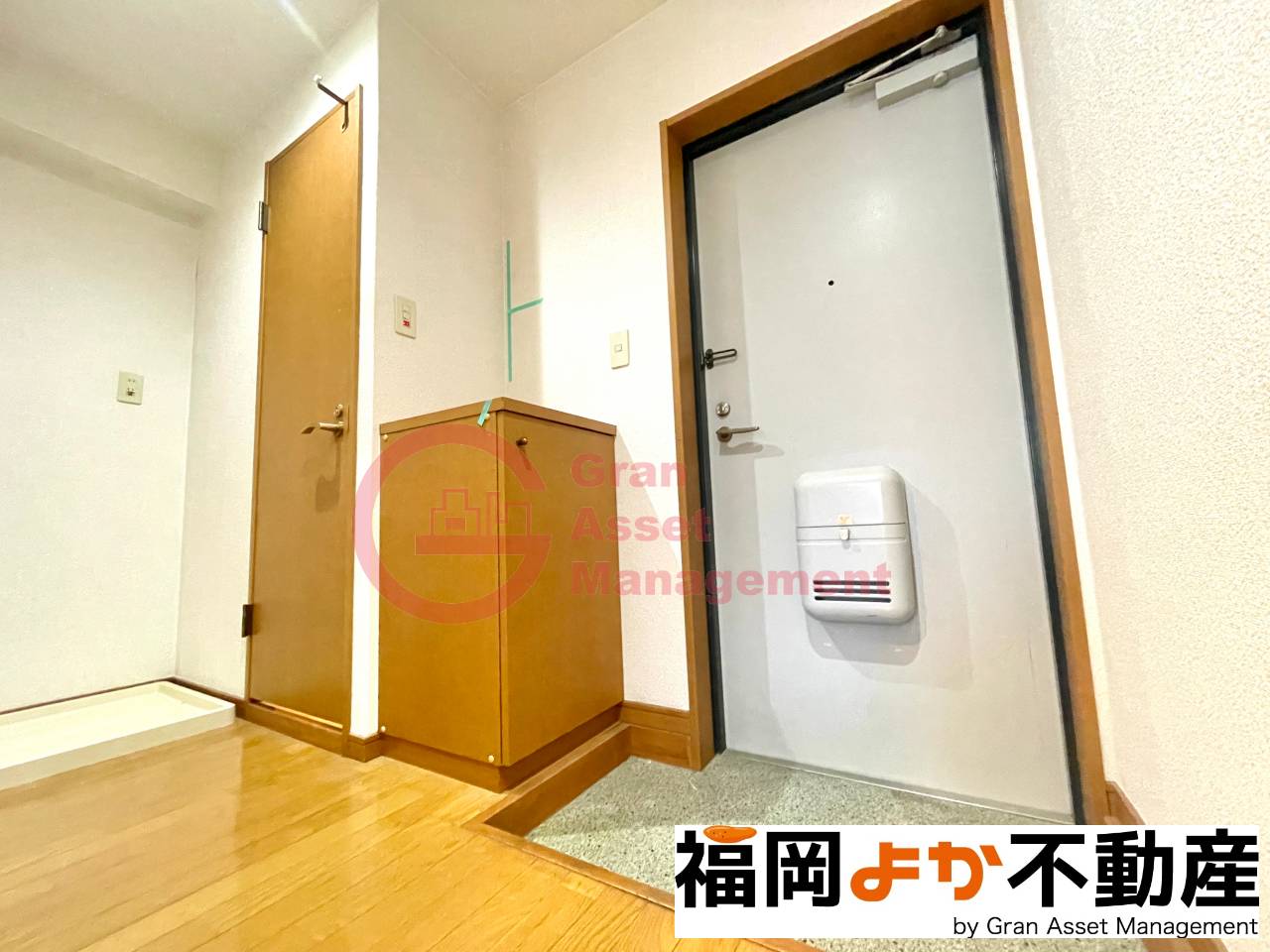 玄関　ゆったりとした玄関です