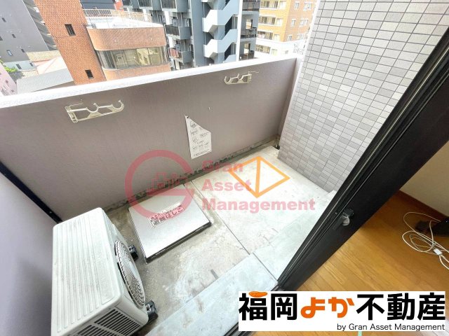 バルコニー　落ち着いた時間を過ごせるバルコニーです
