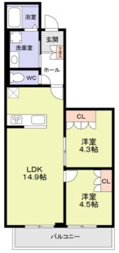 東京メトロ有楽町線 平和台駅 徒歩10分 3階建 新築の間取り写真
