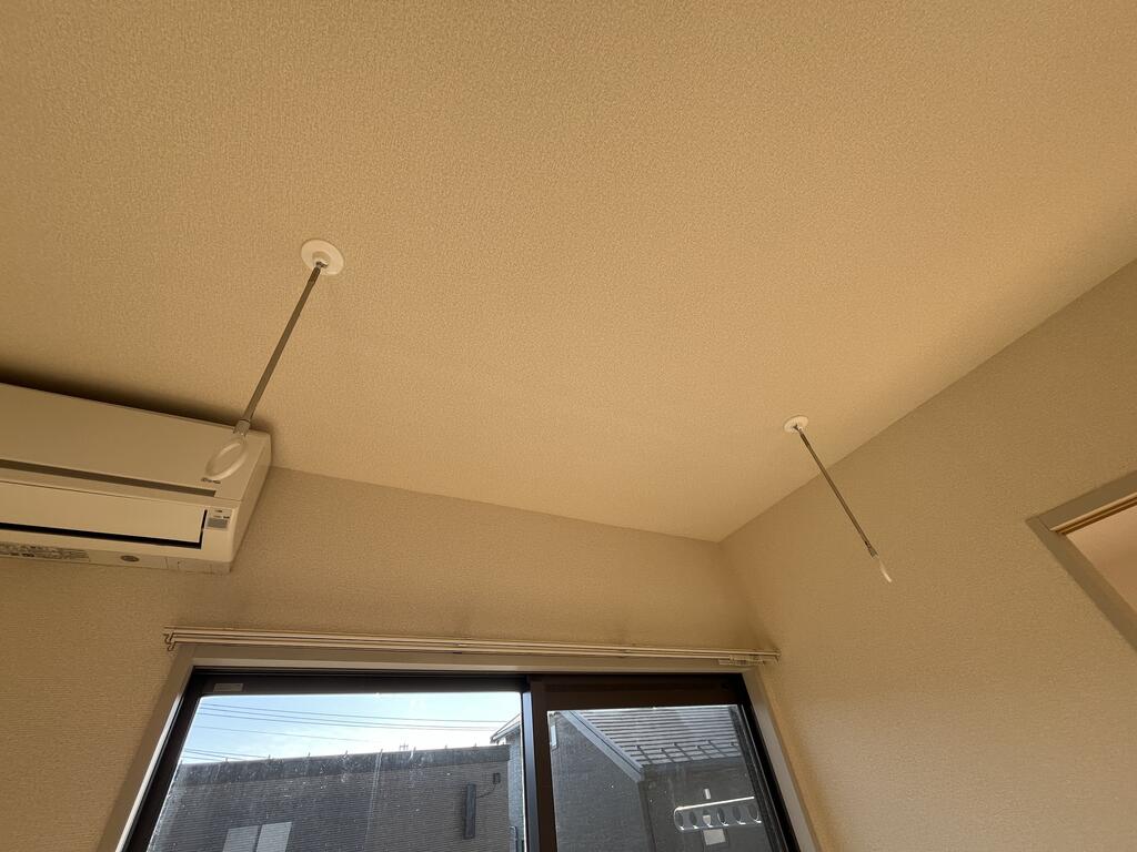 その他設備　室内物干し