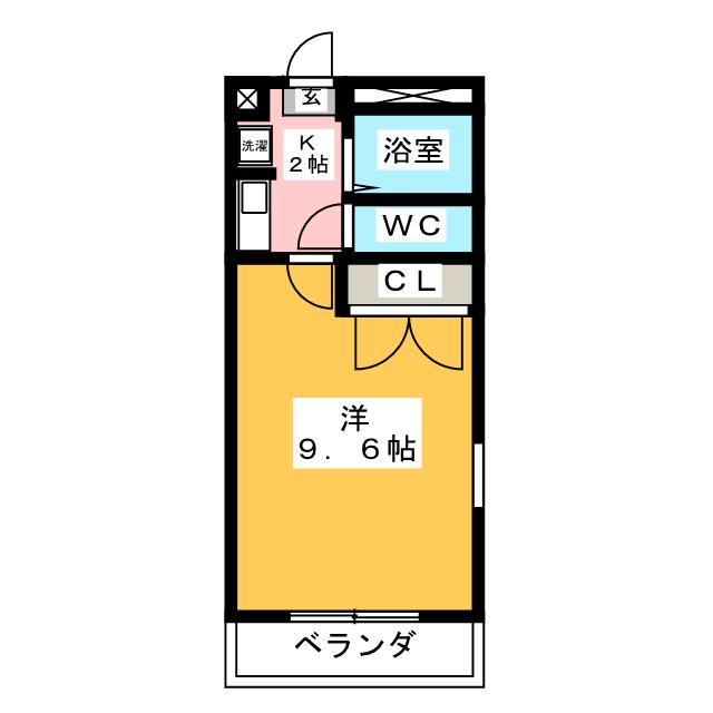 グリーンBの間取り写真